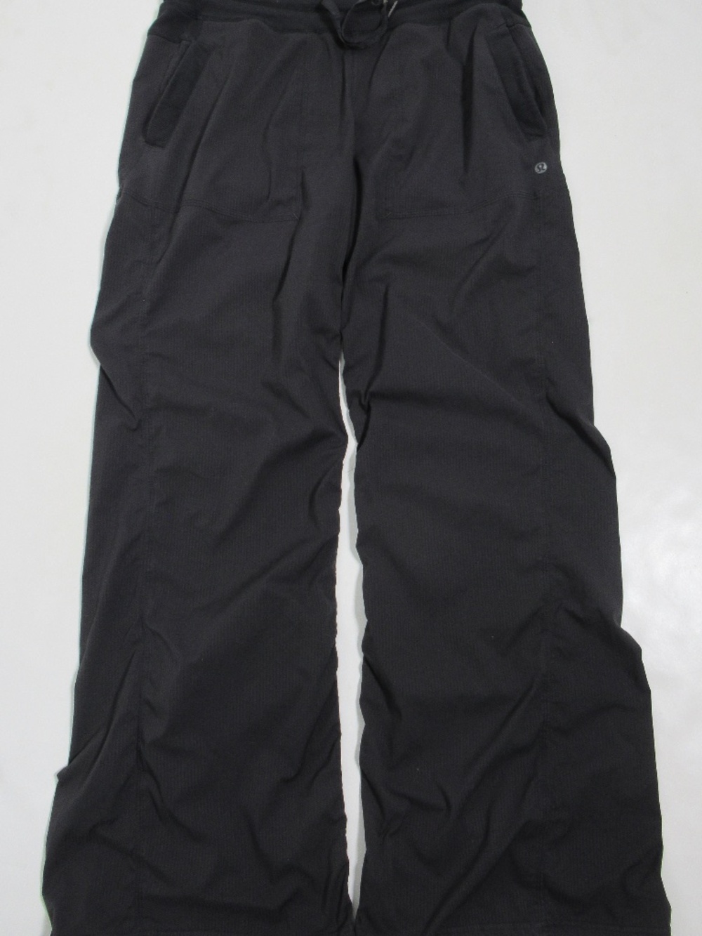 Lululemon Women's Dance Studio Relaxed-Fit Mid-Rise Cargo Pant Black Size 10